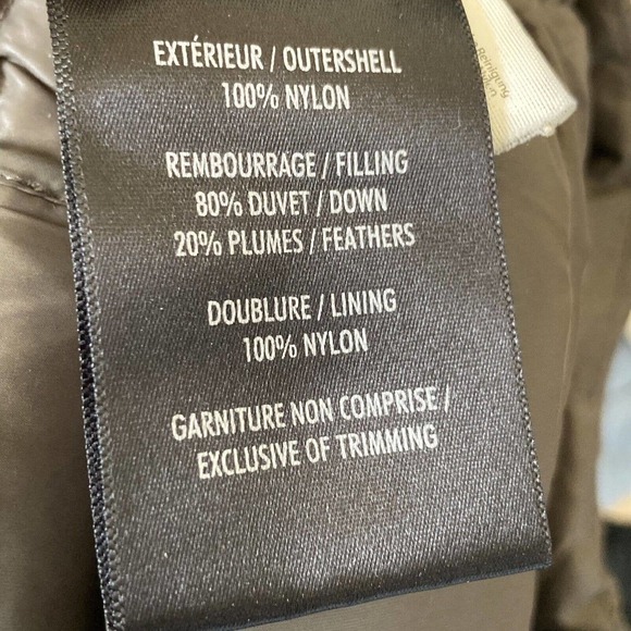 Soia Kyo Coat Womens XL Gray Down Fill Mid Length Lightweight Zip pockets - Picture 9 of 9